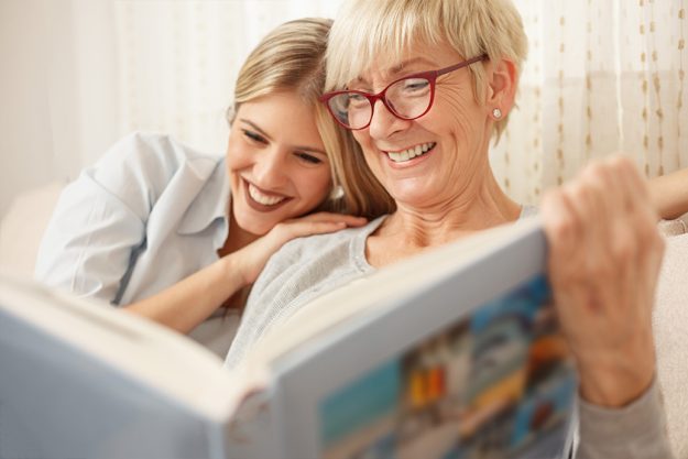 Mother and daughter having a great time Mother and daughter having a great time