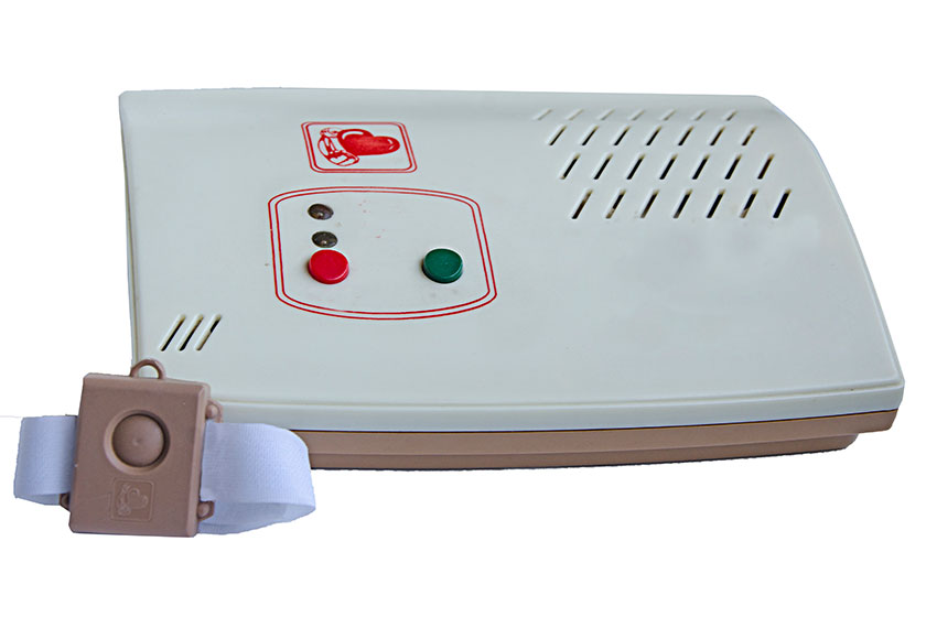 Close up of Emergency responce system