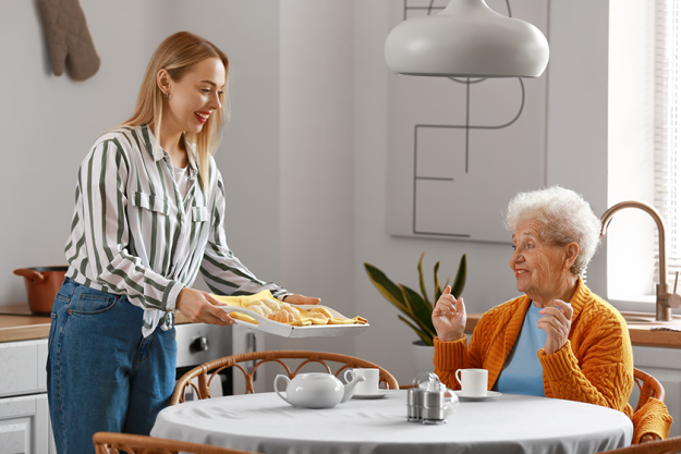 young-woman-baked-croissants-her-grandmother