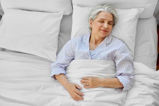 Old,Age,And,People,Concept,-,Happy,Senior,Woman,Sleeping